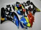 2006-2007 Yellow Blue Red Glossy Black Shark Yamaha YZF R6 Motorcycle Fairings