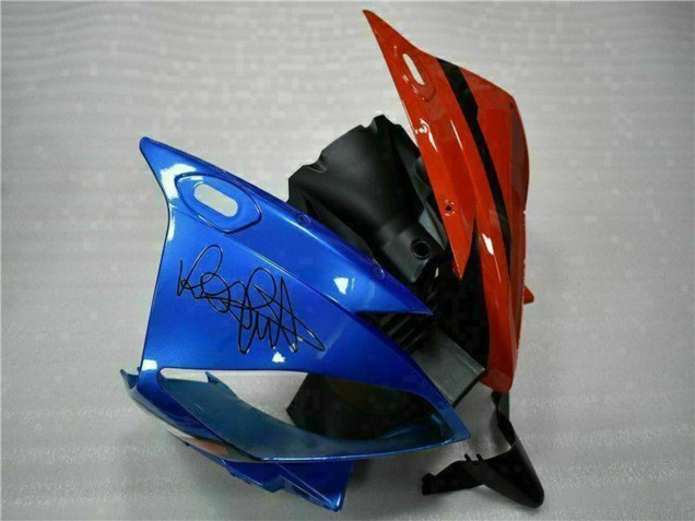 2006-2007 Yellow Blue Red Glossy Black Shark Yamaha YZF R6 Motorcycle Fairings