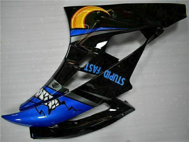 2006-2007 Yellow Blue Red Glossy Black Shark Yamaha YZF R6 Motorcycle Fairings