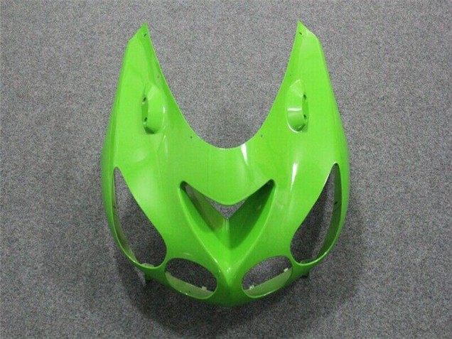 2006-2011 Green Glossy Black Kawasaki ZX14R ZZR1400 Motorcycle Fairing