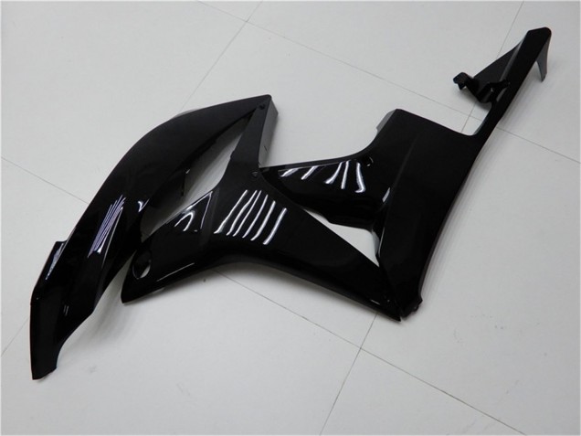 2007-2008 Glossy Black Honda CBR600RR Motorcycle Fairings
