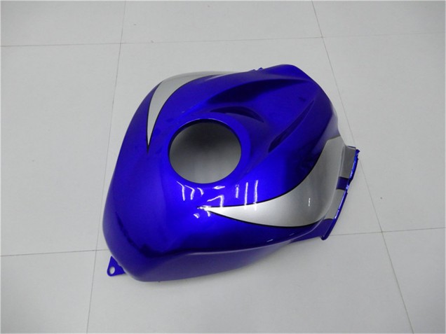 2007-2008 Silver Blue Glossy Black OEM Style Honda CBR600RR Motorcycle Fairings