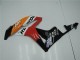 2007-2008 Orange White Red Glossy Black Repsol Honda CBR600RR Bike Fairings