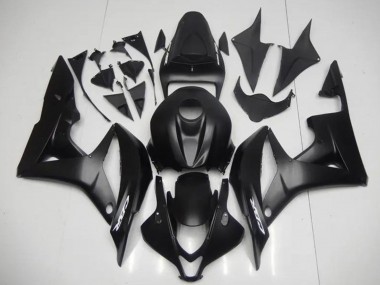 2007-2008 Matte Black Honda CBR600RR Motorcycle Fairing