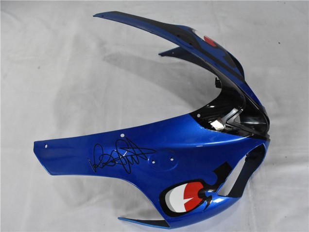 2007-2008 Blue Shark Kawasaki ZX6R Motorcycle Fairings