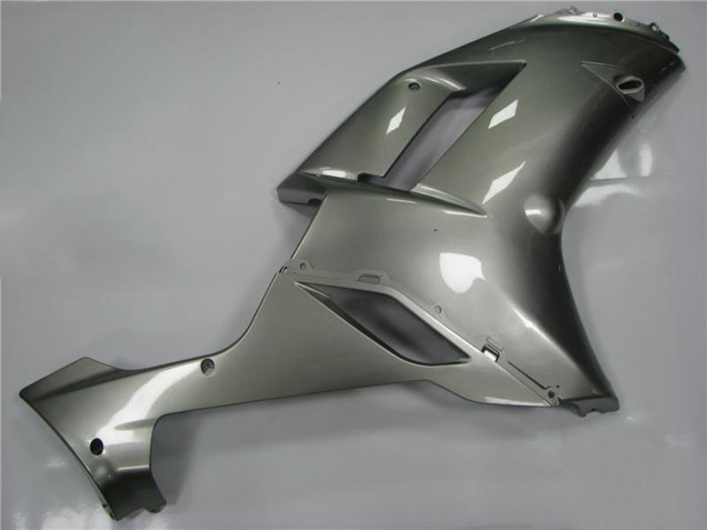 2007-2008 Grey Kawasaki ZX6R Motorcycle Fairings