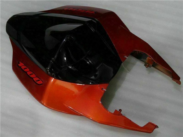 2007-2008 Black Orange Suzuki GSXR 1000 Motorcycle Fairings