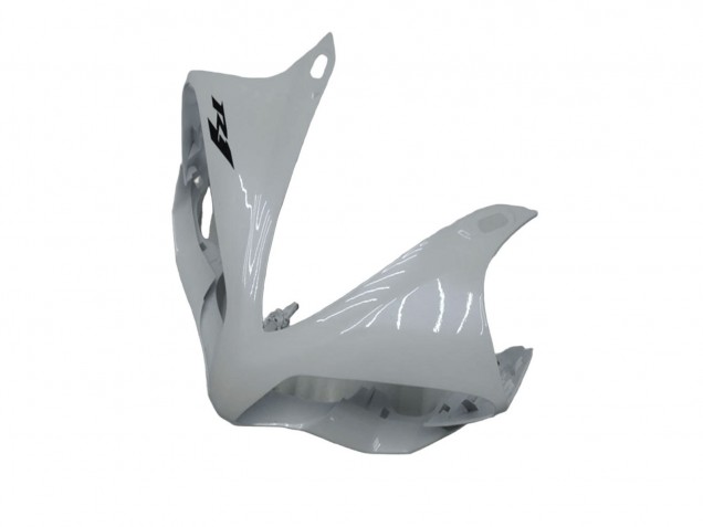 2007-2008 White Matte Black Yamaha YZF R1 Motorcycle Fairing