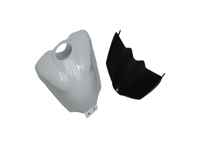 2007-2008 White Matte Black Yamaha YZF R1 Motorcycle Fairing