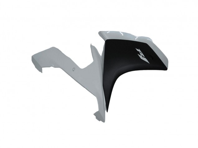 2007-2008 White Matte Black Yamaha YZF R1 Motorcycle Fairing