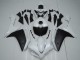 2007-2008 White Matte Black Yamaha YZF R1 Motorcycle Fairing