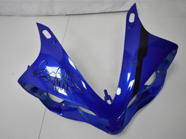 2007-2008 Blue Yellow Black Shark Yamaha YZF R1 Motorcycle Fairings