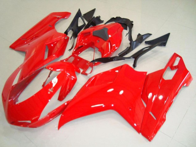 2007-2014 Red Ducati 848 1098 1198 Motorcycle Fairings