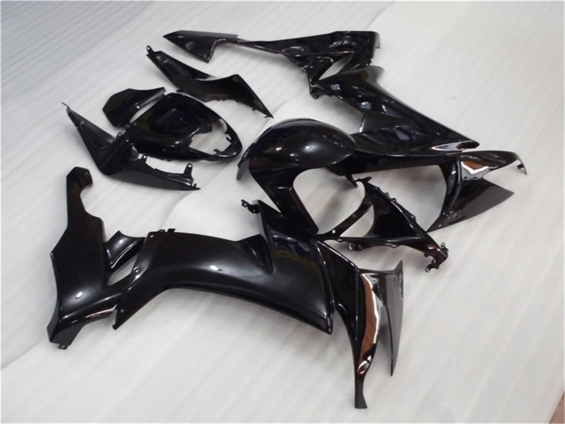 2008-2010 Glossy Black Kawasaki ZX10R Motorcycle Fairing