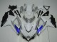 2008-2010 Silver White Blue Black Suzuki GSXR 600/750 Motorcycle Fairings