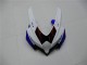 2008-2010 White Blue Black Red Line Suzuki GSXR 600/750 Motorcycle Fairings