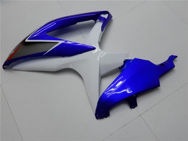 2008-2010 White Blue Black Red Line Suzuki GSXR 600/750 Motorcycle Fairings