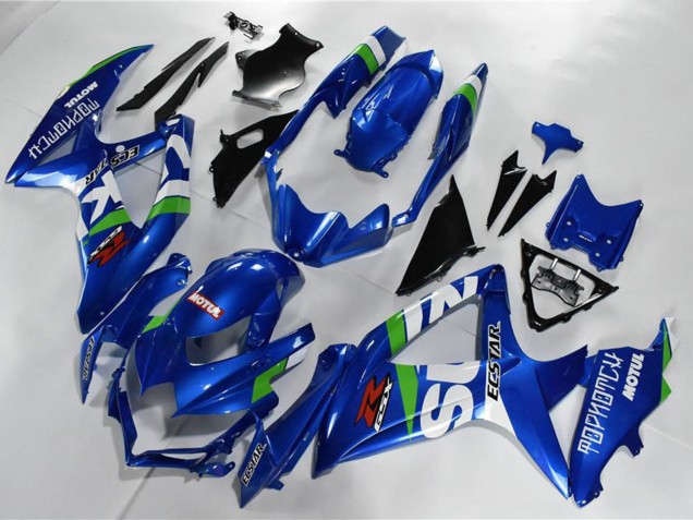 2008-2010 Blue White Green Black Suzuki GSXR 600/750 Motorcycle Fairings