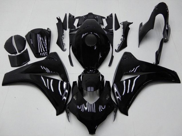 2008-2011 Glossy Black Honda CBR1000RR Motorcycle Fairing Kits