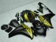 2008-2011 Matte Black Gold Honda CBR1000RR Motorcycle Fairings