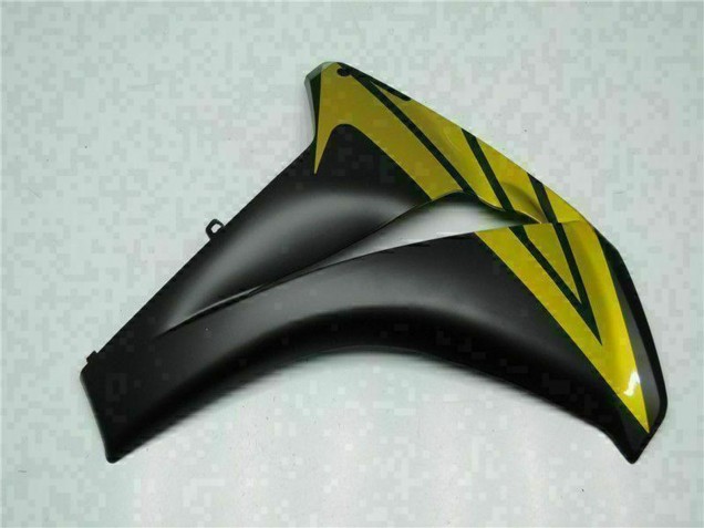 2008-2011 Matte Black Gold Honda CBR1000RR Motorcycle Fairings