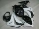 2008-2011 White Glossy Black Honda CBR1000RR Motorcycle Fairings Kits
