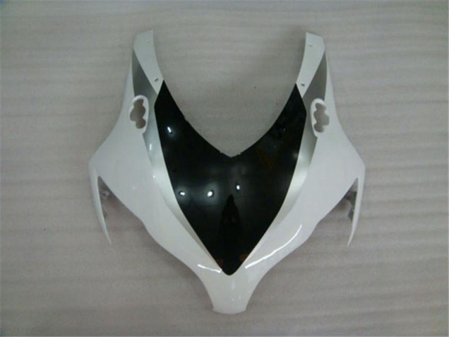 2008-2011 White Glossy Black Honda CBR1000RR Motorcycle Fairings Kits