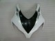 2008-2011 White Glossy Black Honda CBR1000RR Motorcycle Fairings Kits
