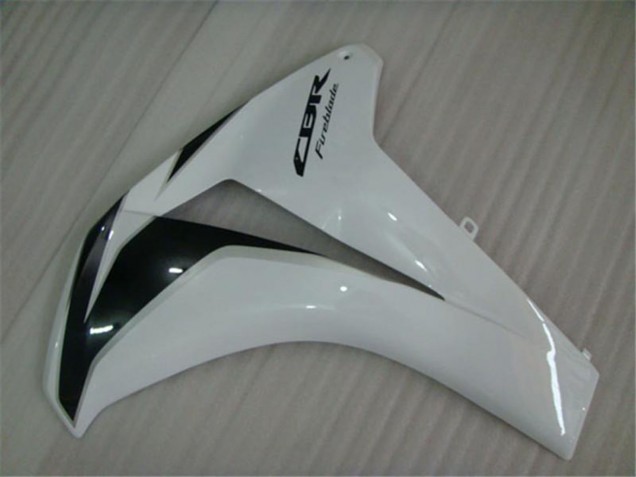2008-2011 White Glossy Black Honda CBR1000RR Motorcycle Fairings Kits