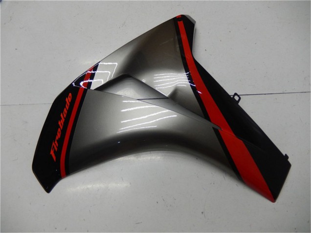2008-2011 Grey Red Glossy Black Honda CBR1000RR Motorcycle Fairing