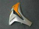 2008-2011 Silver Orange Honda CBR1000RR Motorcycle Fairings