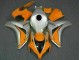 2008-2011 Silver Orange Honda CBR1000RR Motorcycle Fairings