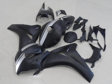 2008-2011 Matte Black Silver Honda CBR1000RR Motorcycle Fairings