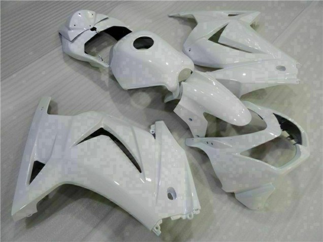 2008-2012 White Kawasaki EX250 Motorcycle Fairings