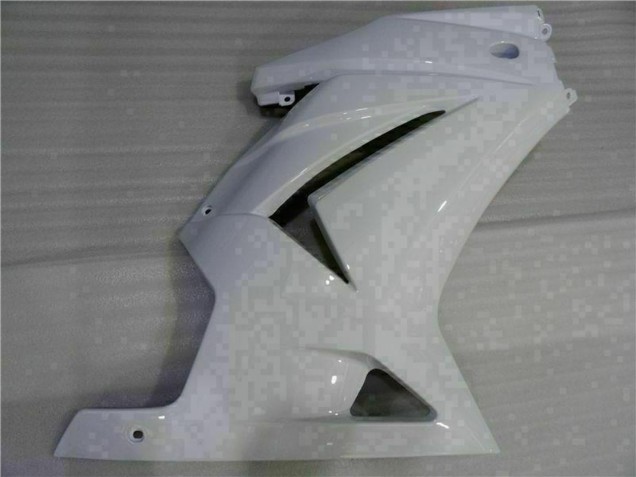 2008-2012 White Kawasaki EX250 Motorcycle Fairings