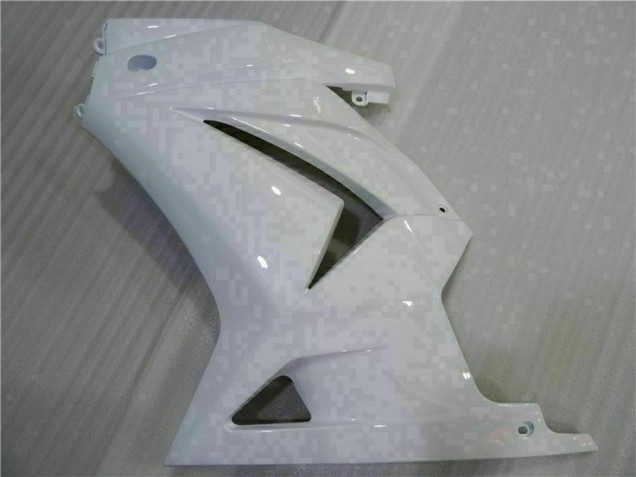 2008-2012 White Kawasaki EX250 Motorcycle Fairings