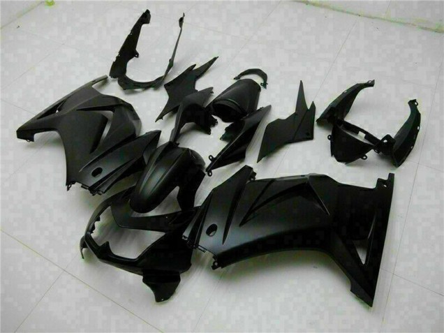 2008-2012 Matte Black Kawasaki EX250 Motorcycle Fairings
