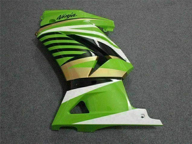 2008-2012 Green White Black Kawasaki EX250 Motorcycle Fairing