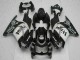 2008-2012 Glossy Black White West Kawasaki EX250 Motorcycle Fairings