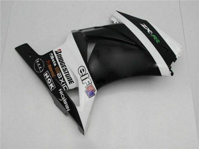 2008-2012 White Black Green Kawasaki EX250 Motorcycle Fairings