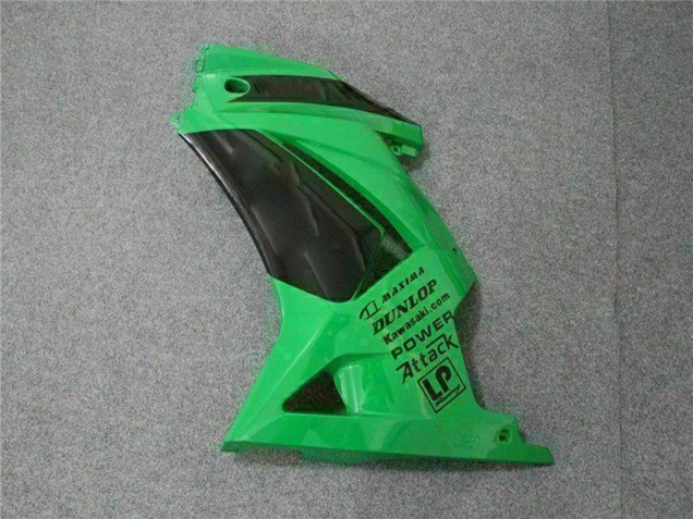 2008-2012 Green Black Kawasaki EX250 Motorcycle Fairings