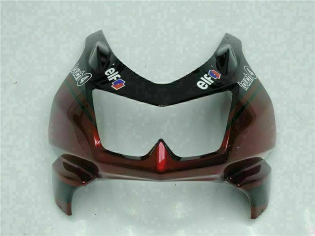 2008-2012 Glossy Black Maroon Red Kawasaki EX250 Motorcycle Fairings
