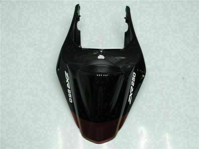 2008-2012 Glossy Black Maroon Red Kawasaki EX250 Motorcycle Fairings