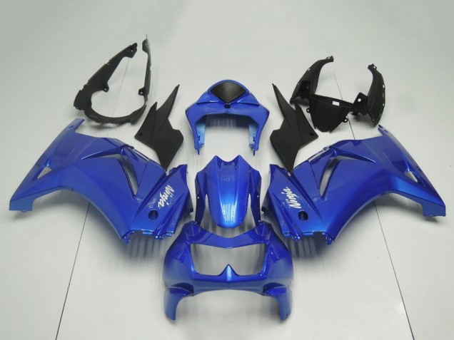 2008-2012 Blue Kawasaki ZX250R Motorcycle Fairings