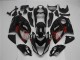 2008-2020 Glossy Black Red Suzuki GSXR 1300 Hayabusa Motorcycle Fairings