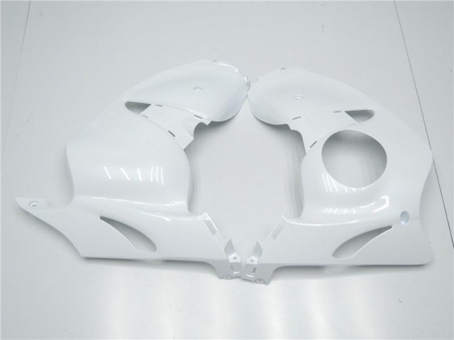 2008-2020 White Suzuki GSXR 1300 Hayabusa Motorcycle Fairings