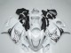 2008-2020 White Suzuki GSXR 1300 Hayabusa Motorcycle Fairings