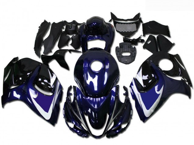 2008-2020 Glossy Black Blue White Suzuki GSXR 1300 Hayabusa Motorcycle Fairings