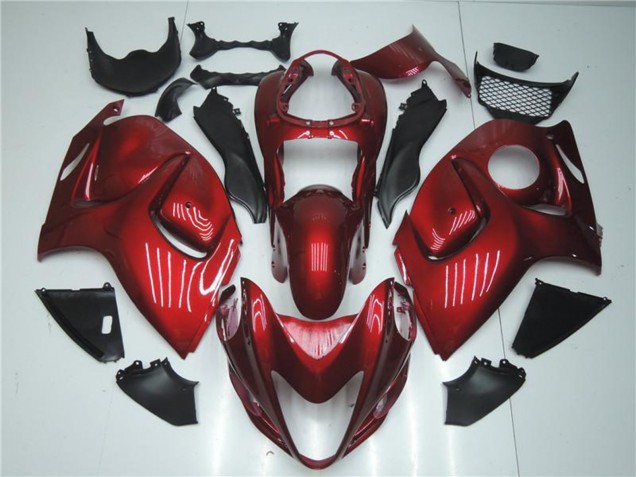 2008-2020 Candy Red Suzuki GSXR 1300 Hayabusa Motorcycle Fairings