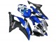 2008-2016 White Blue Matte Black Yamalube Yamaha YZF R6 Motorcycle Fairings
